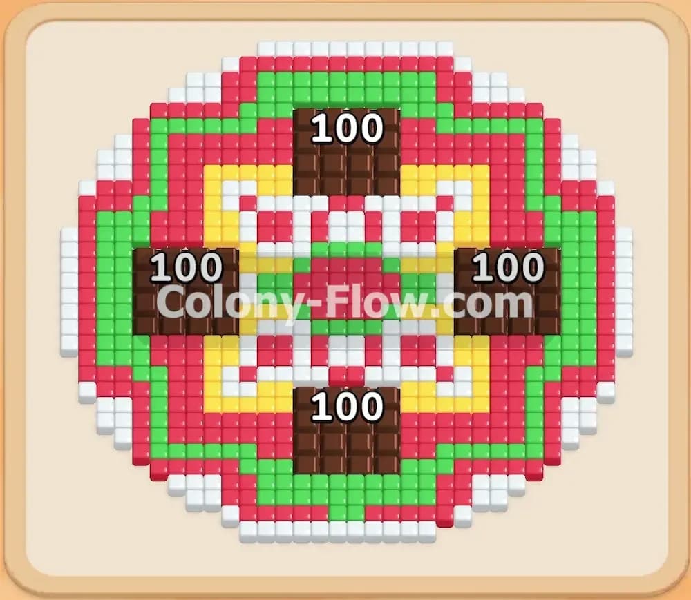 Colony Flow Level 77 Screenshot