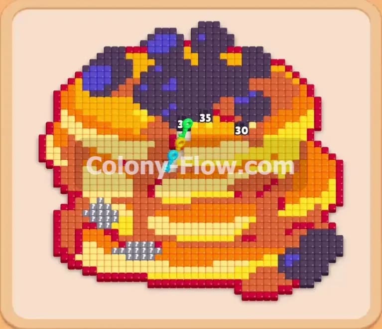 Colony Flow Level 697 solution & walkthrough