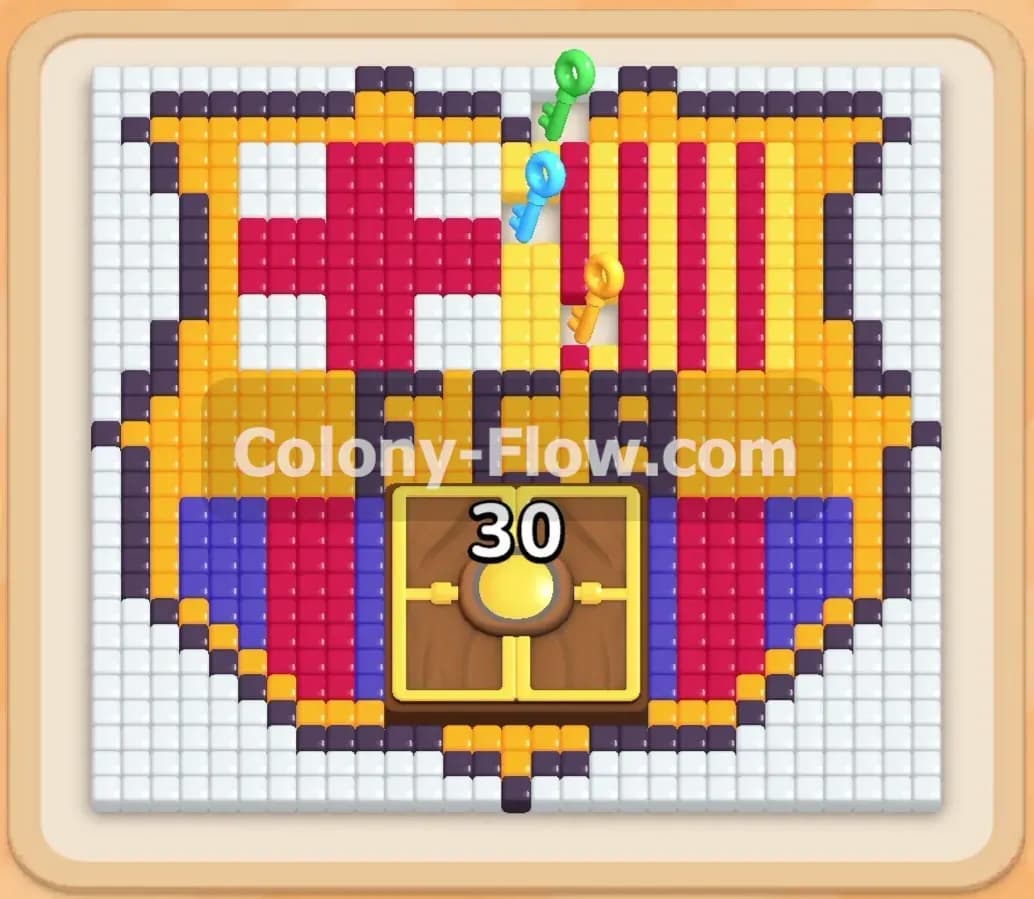 Colony Flow Level 319 solution & walkthrough