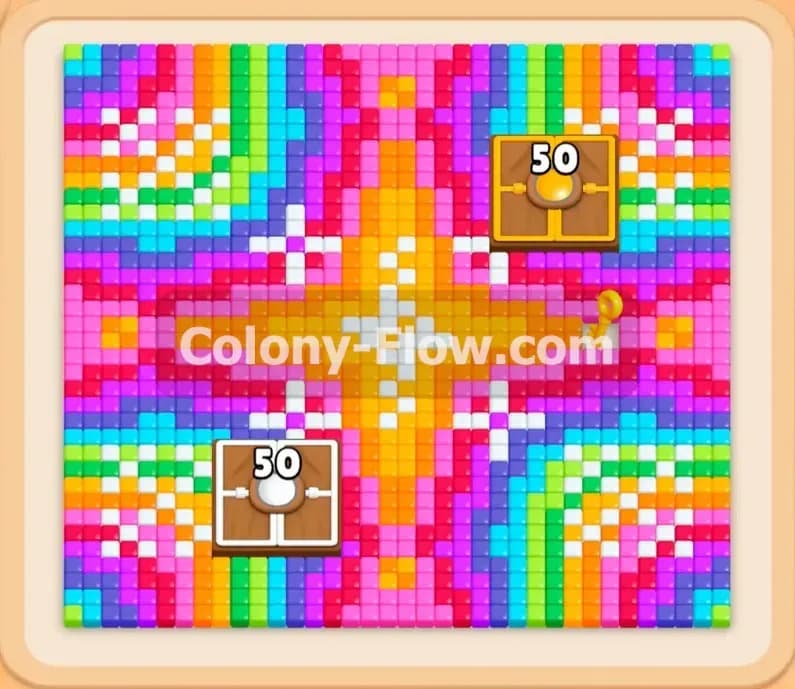 Colony Flow Level 588 solution & walkthrough