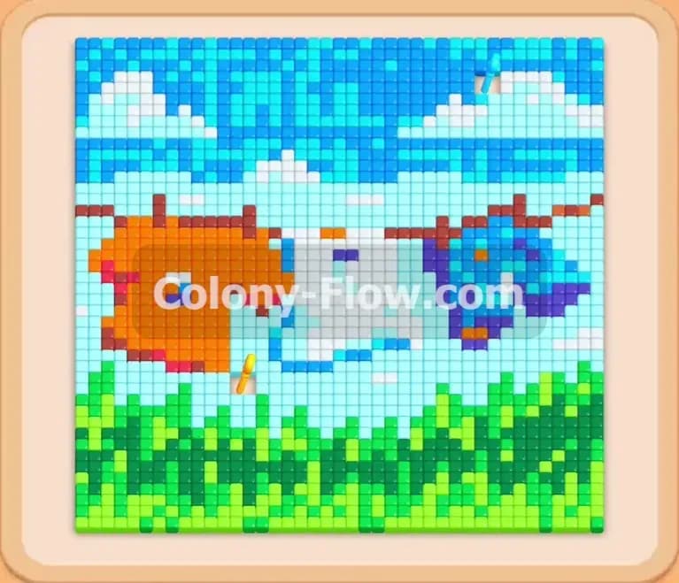 Colony Flow Level 734 Screenshot