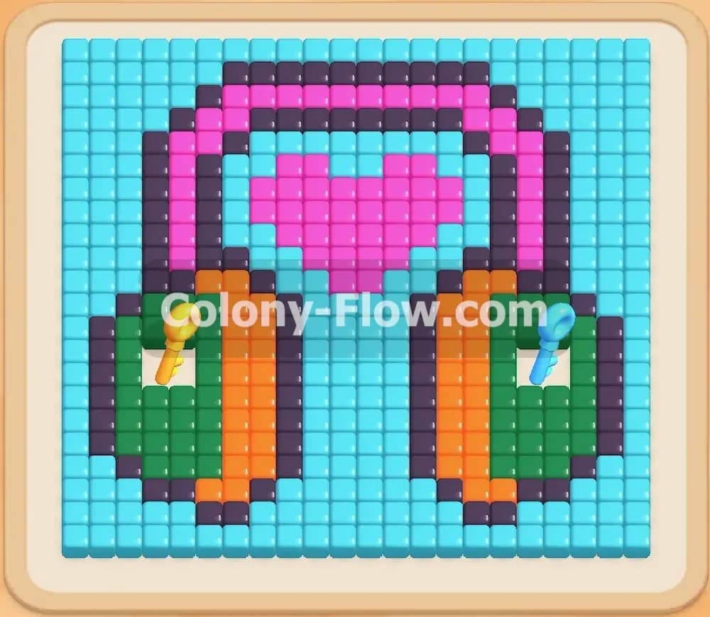 Colony Flow Level 73 solution & walkthrough