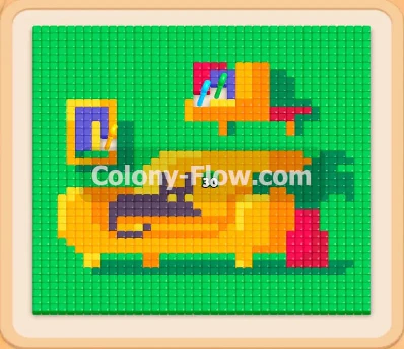 Colony Flow Level 484 Screenshot