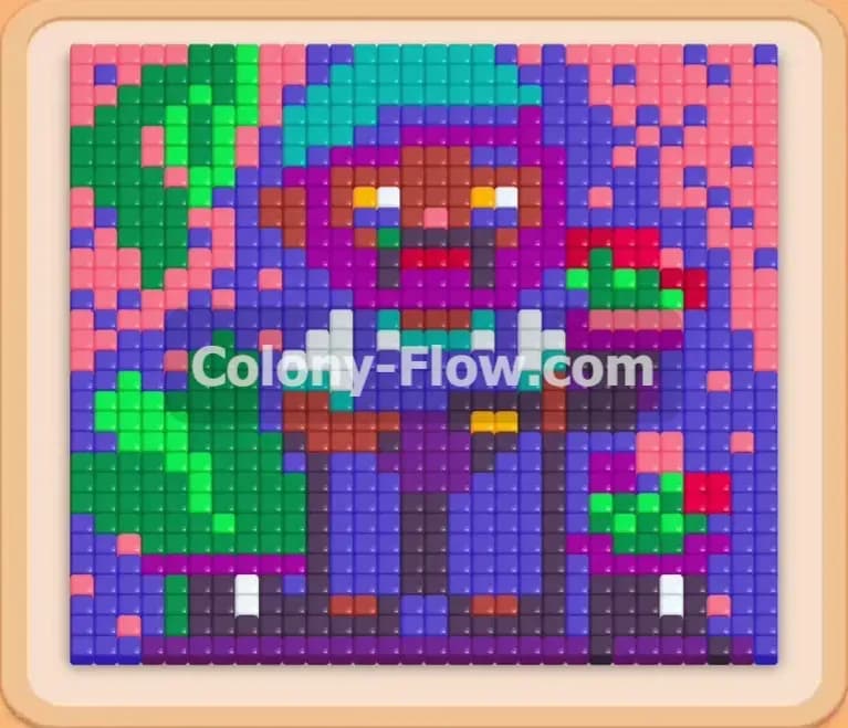 Colony Flow Level 1234 solution & walkthrough