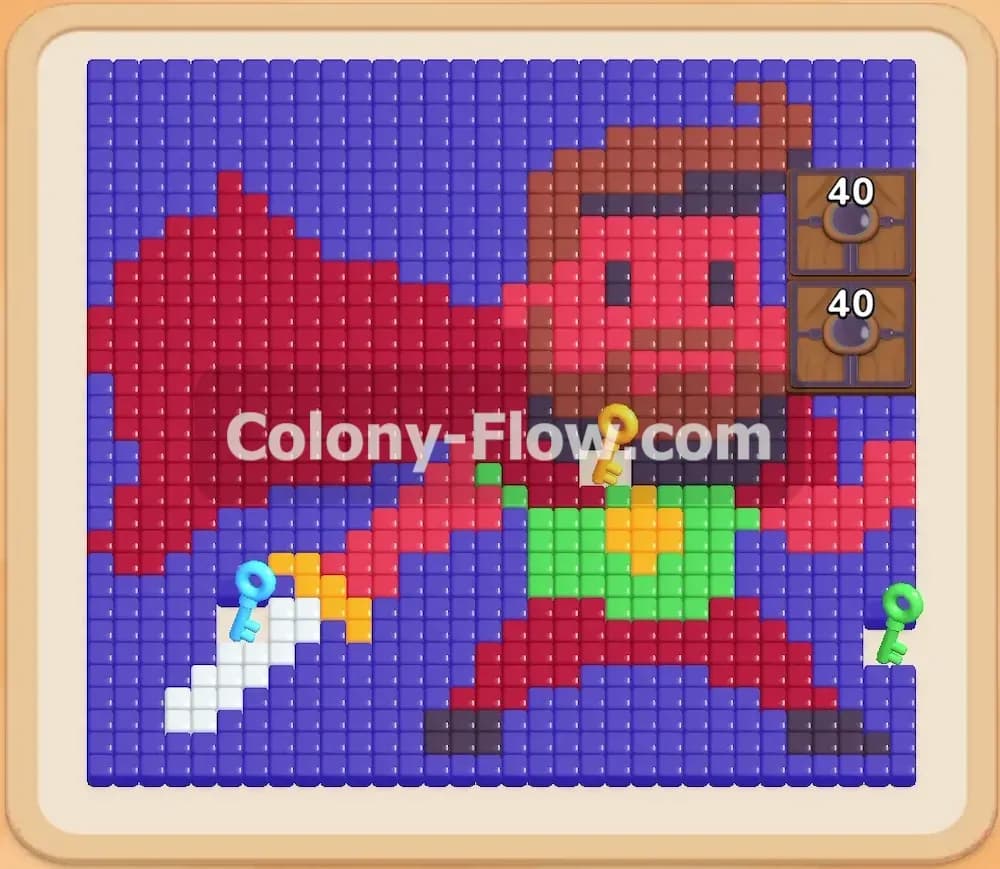 Colony Flow Level 136 solution & walkthrough