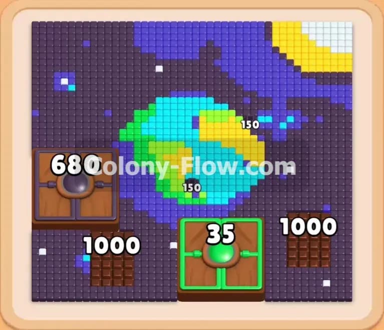 Colony Flow Level 620 solution & walkthrough