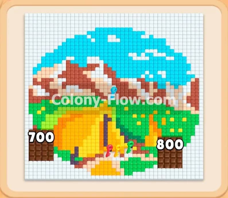 Colony Flow Level 554 Screenshot
