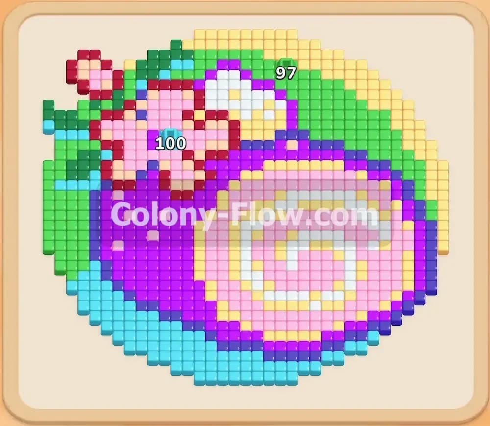 Colony Flow Level 130 solution & walkthrough