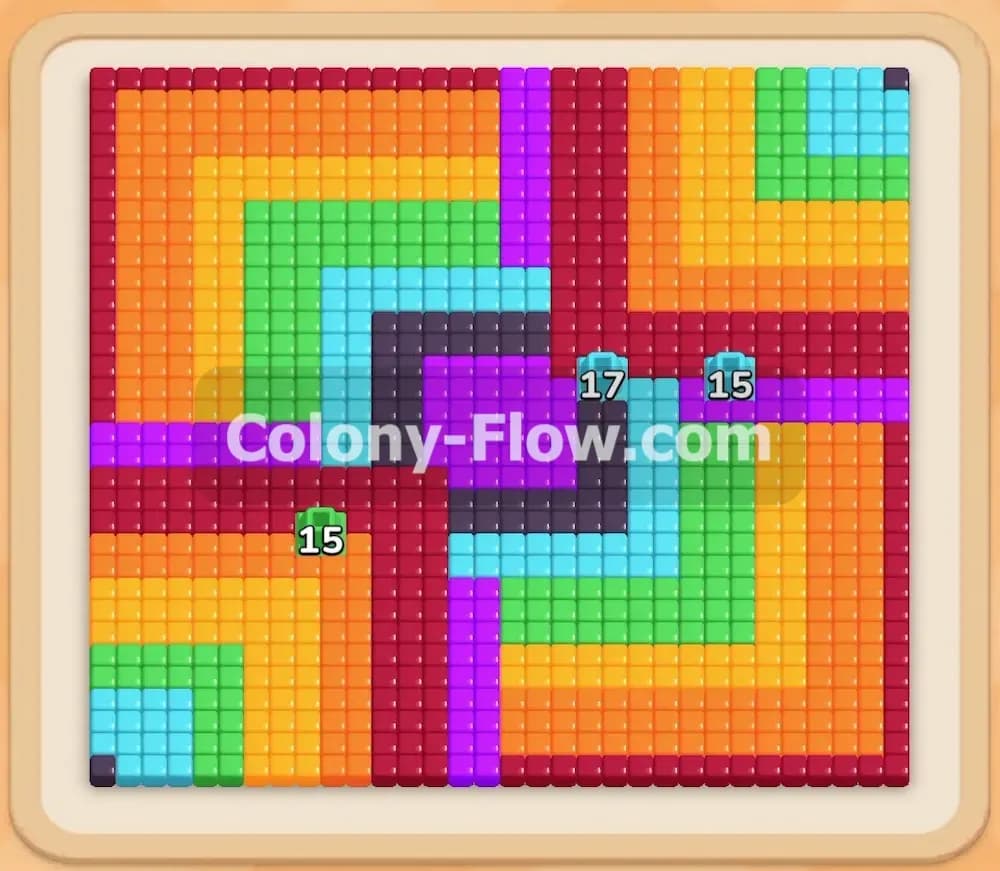 Colony Flow Level 258 Screenshot