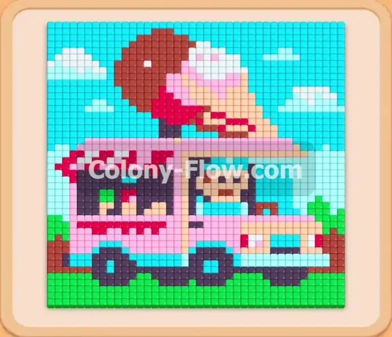 Colony Flow Level 624 Screenshot