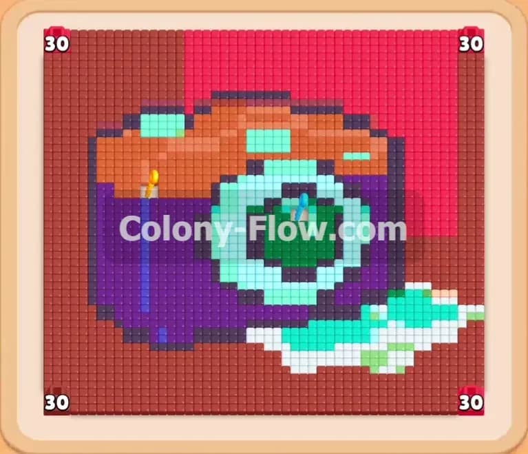 Colony Flow Level 740 Screenshot