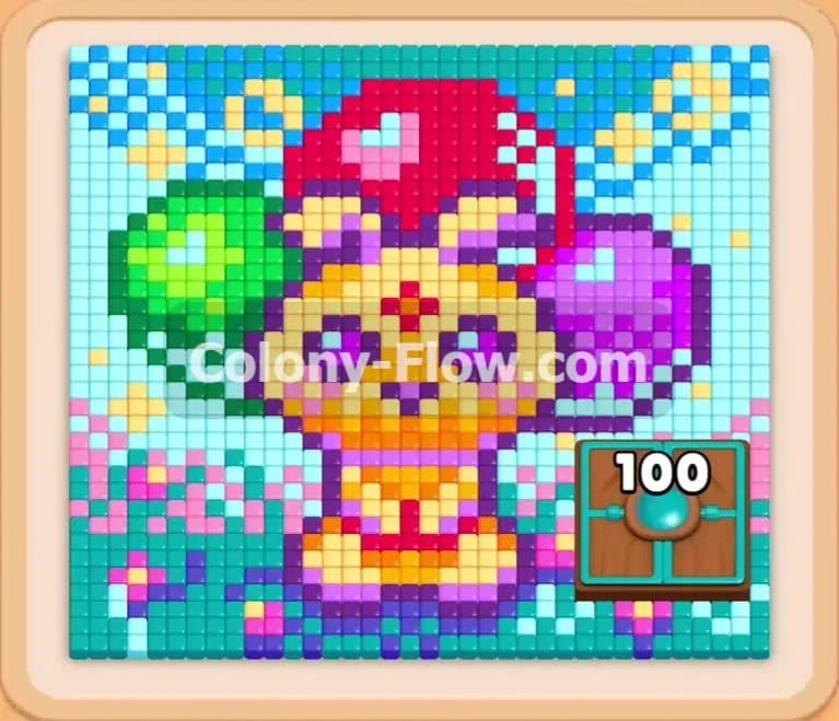 Colony Flow Level 1100 solution & walkthrough
