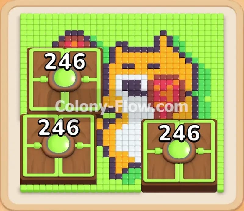 Colony Flow Level 392 solution & walkthrough