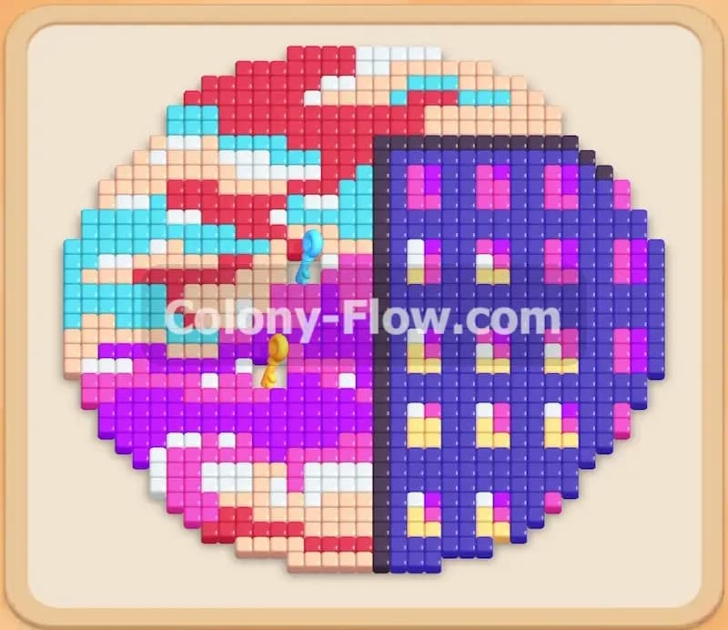 Colony Flow Level 208 solution & walkthrough
