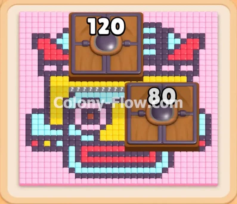 Colony Flow Level 455 solution & walkthrough