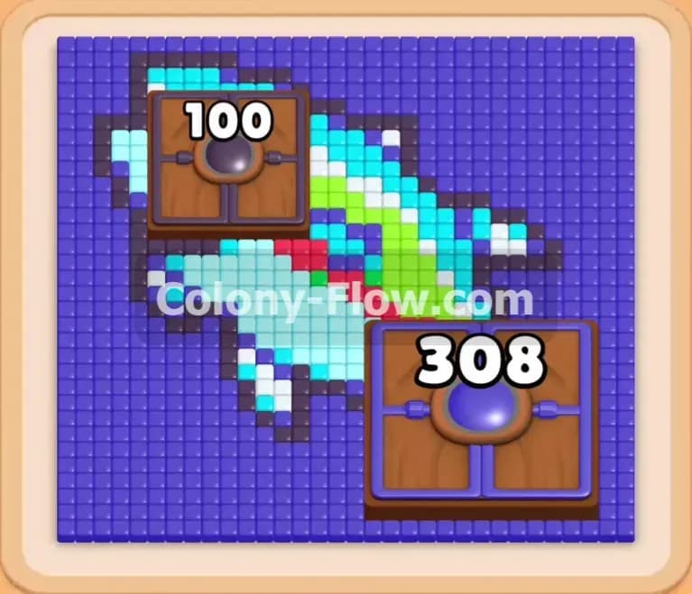 Colony Flow Level 654 solution & walkthrough
