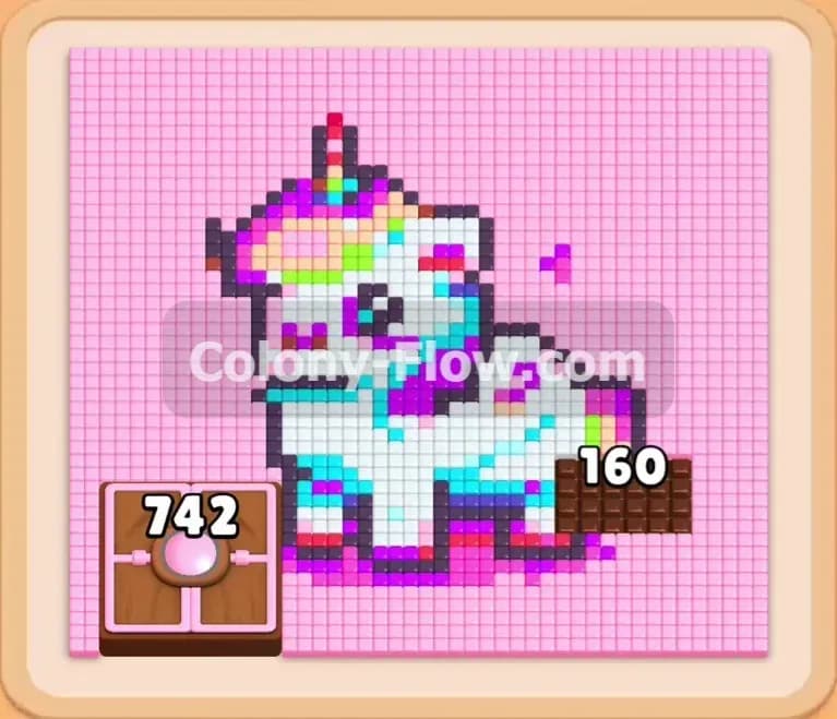 Colony Flow Level 744 Screenshot