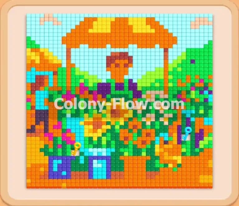 Colony Flow Level 747 Screenshot