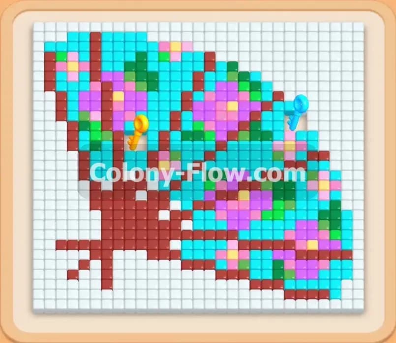 Colony Flow Level 757 solution & walkthrough