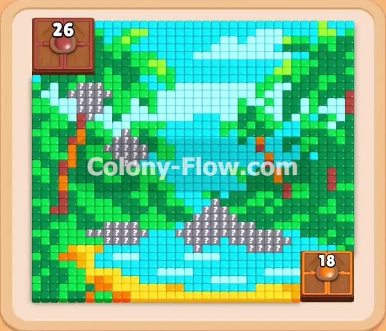 Colony Flow Level 717 solution & walkthrough