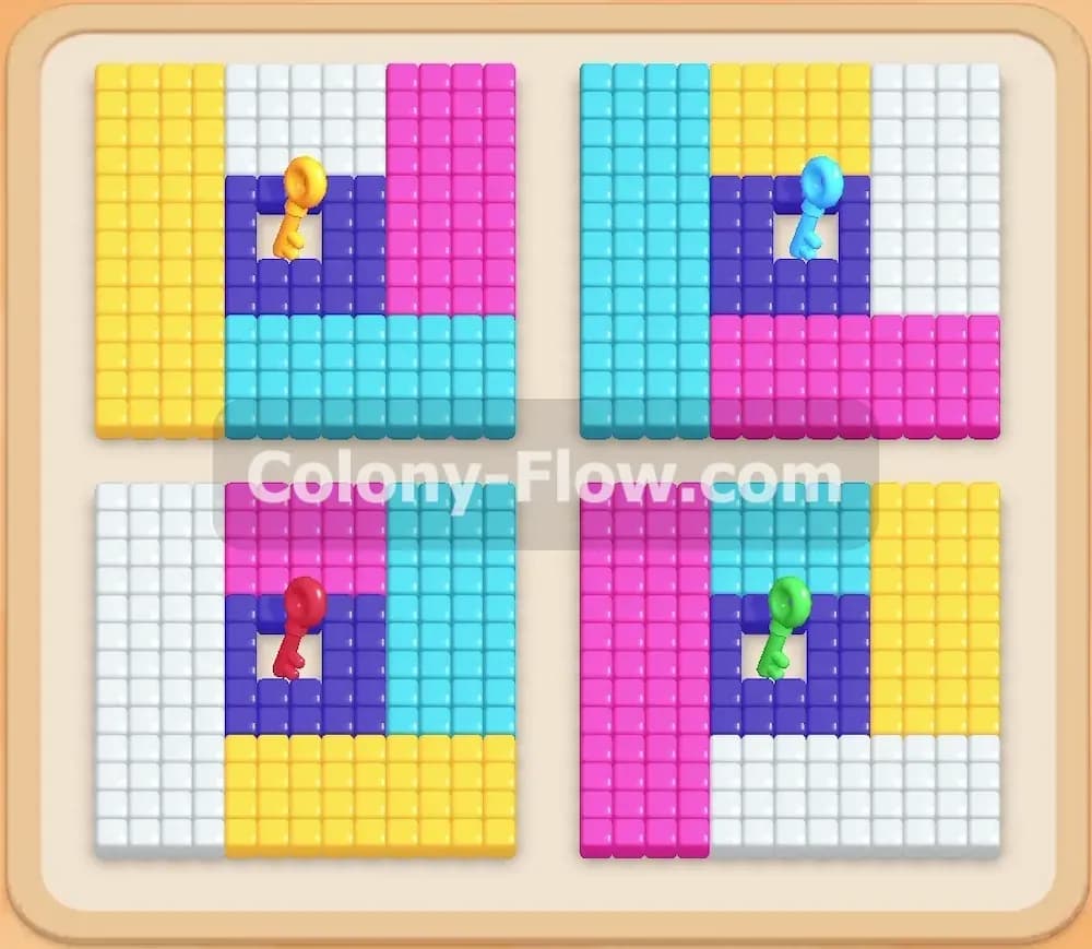 Colony Flow Level 57 solution & walkthrough