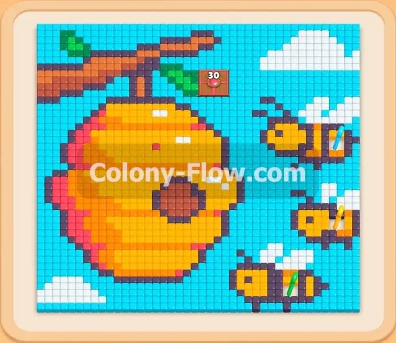 Colony Flow Level 420 solution & walkthrough