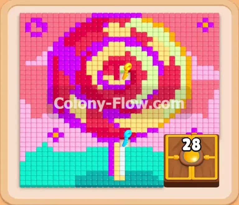 Colony Flow Level 890 Screenshot