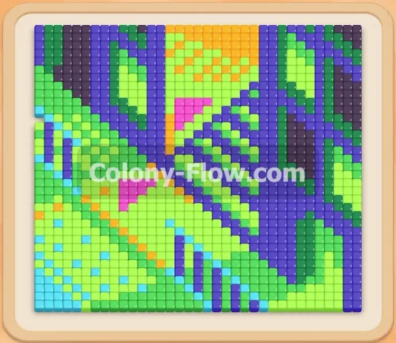 Colony Flow Level 203 solution & walkthrough